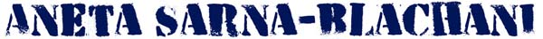Aneta Sarna-Blachani Logo