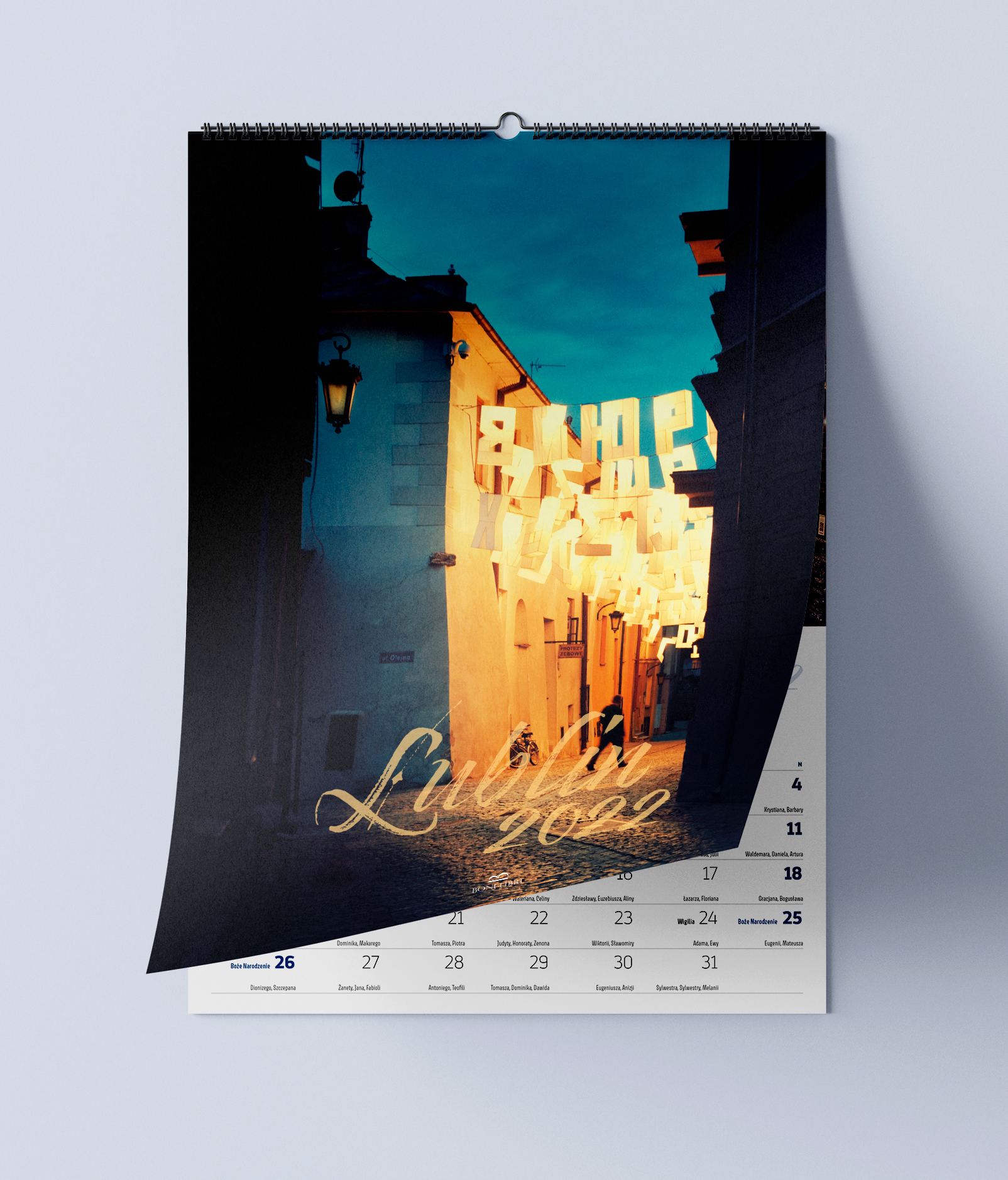 kalendarz ze zdjęciami Lublina