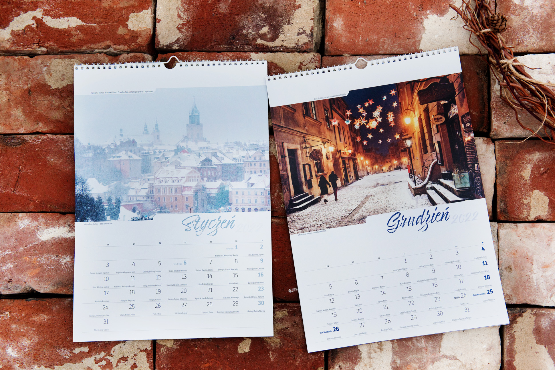 kalendarz ze zdjęciami Lublina